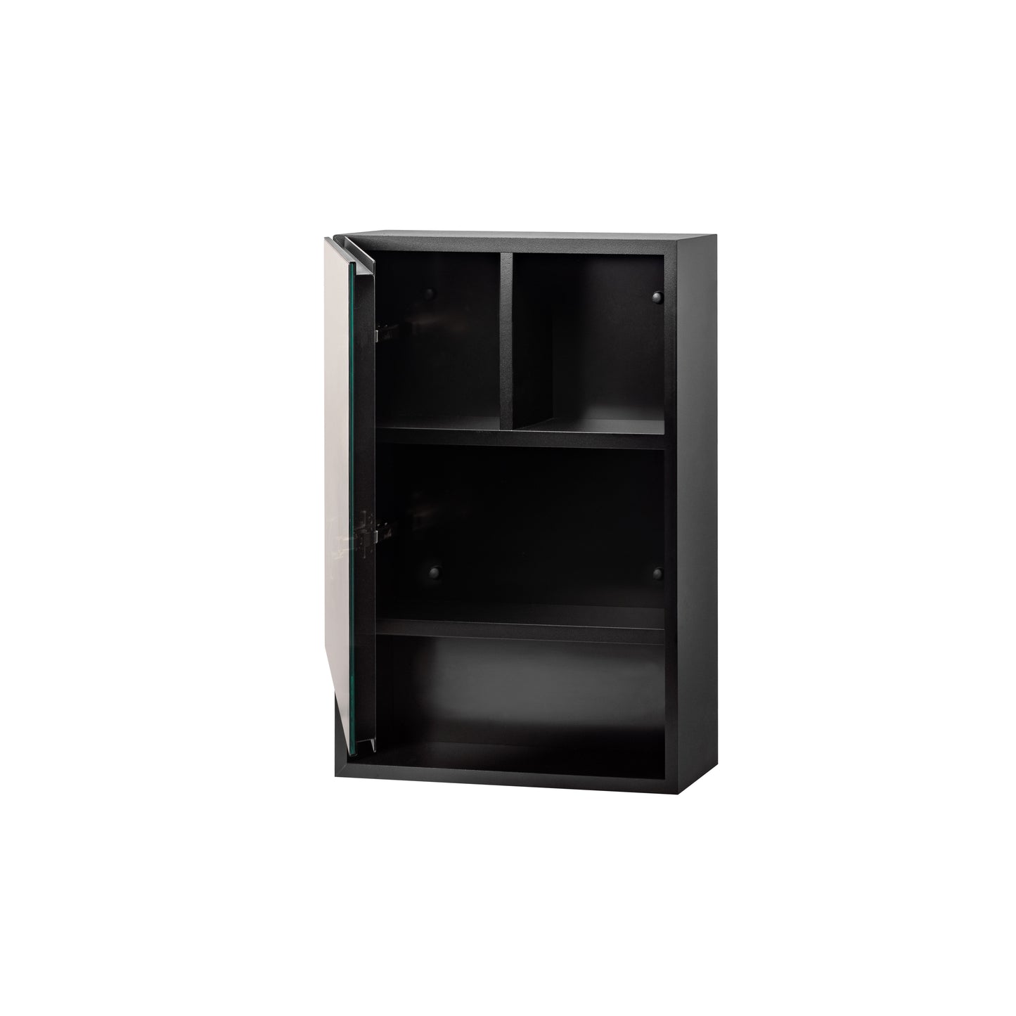 Mirror Cabinet With Swing Door (w under-storage)