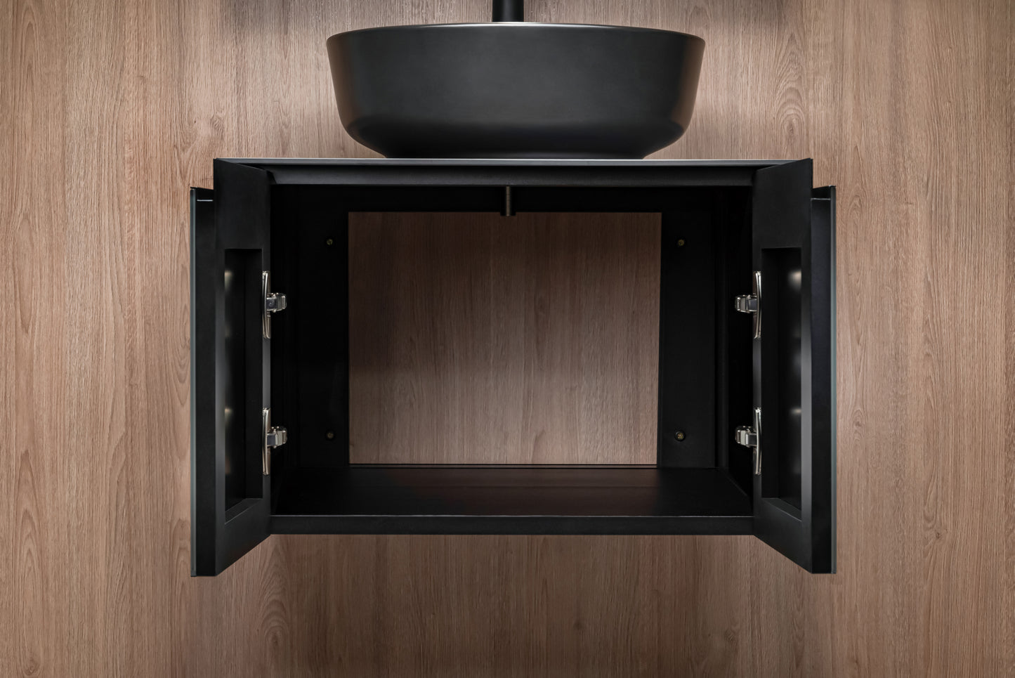 Top Mount Basin Cabinet With Swing Door