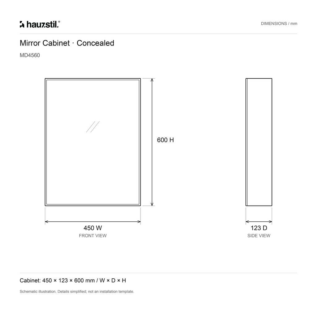 The Storage Mirror Series | Concealed
