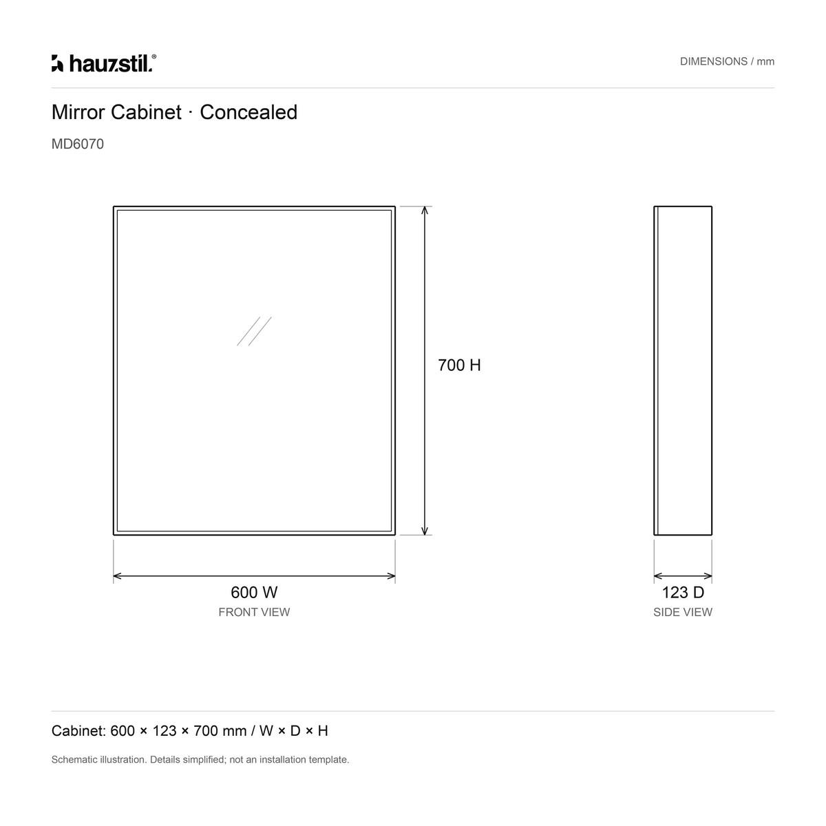 The Storage Mirror Series | Concealed