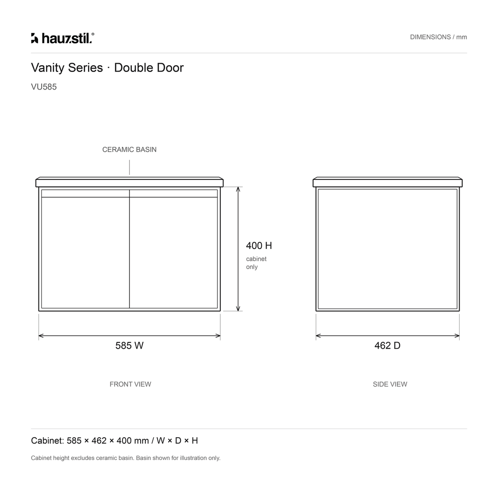 The Vanity Series | Double