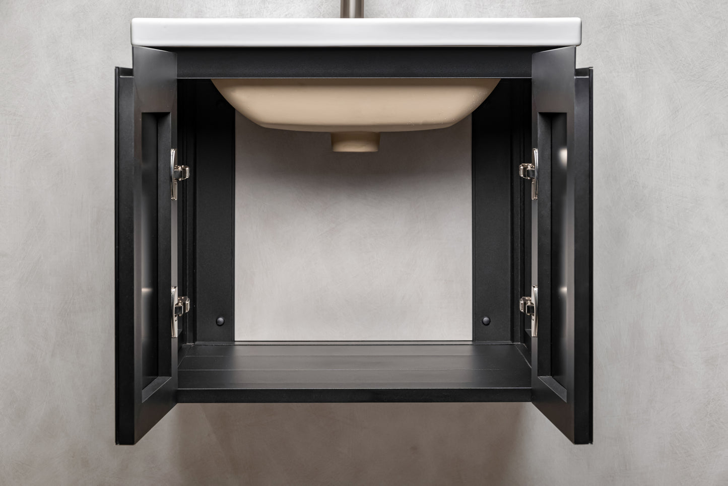 Under Mount Basin Cabinet With Swing Door (Double Swing Door)