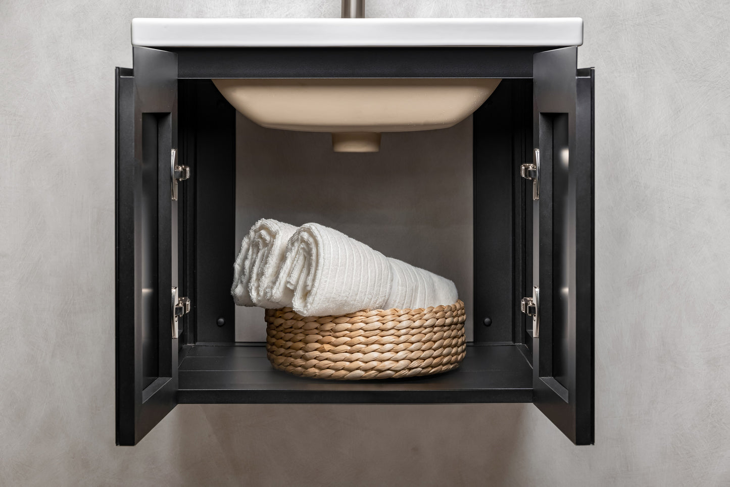 Under Mount Basin Cabinet With Swing Door (Double Swing Door)