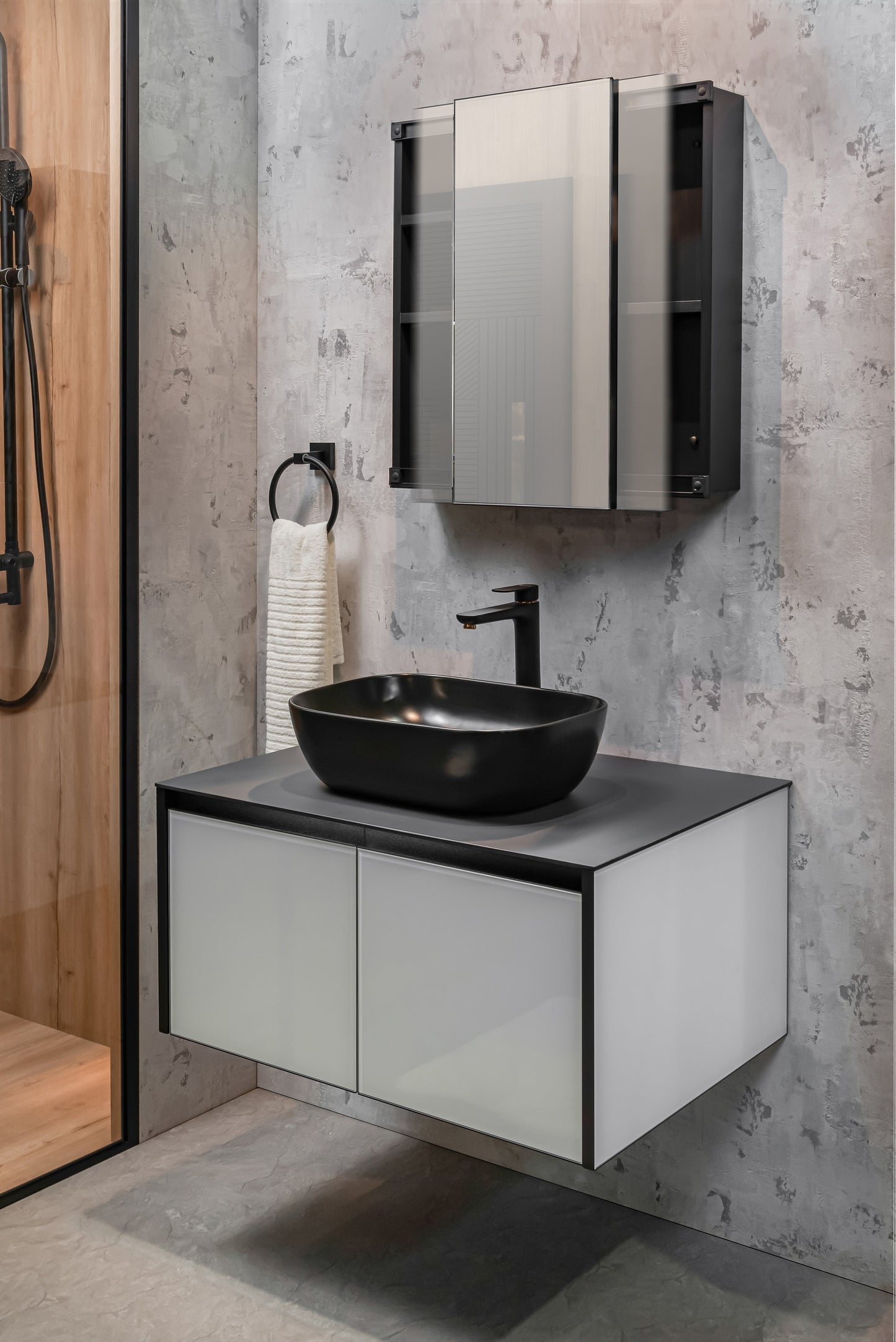 Mirror Cabinet With Sliding Mirror